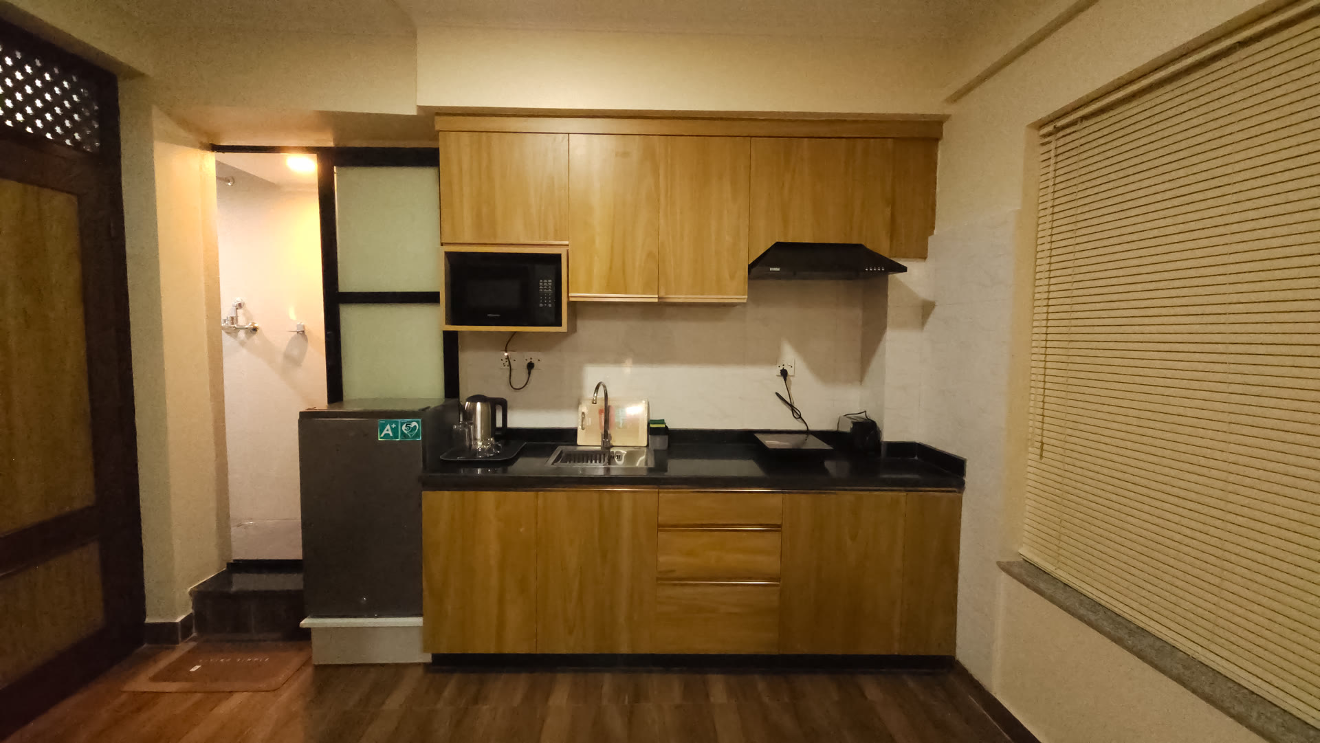 Private kitchen at Badri Homes