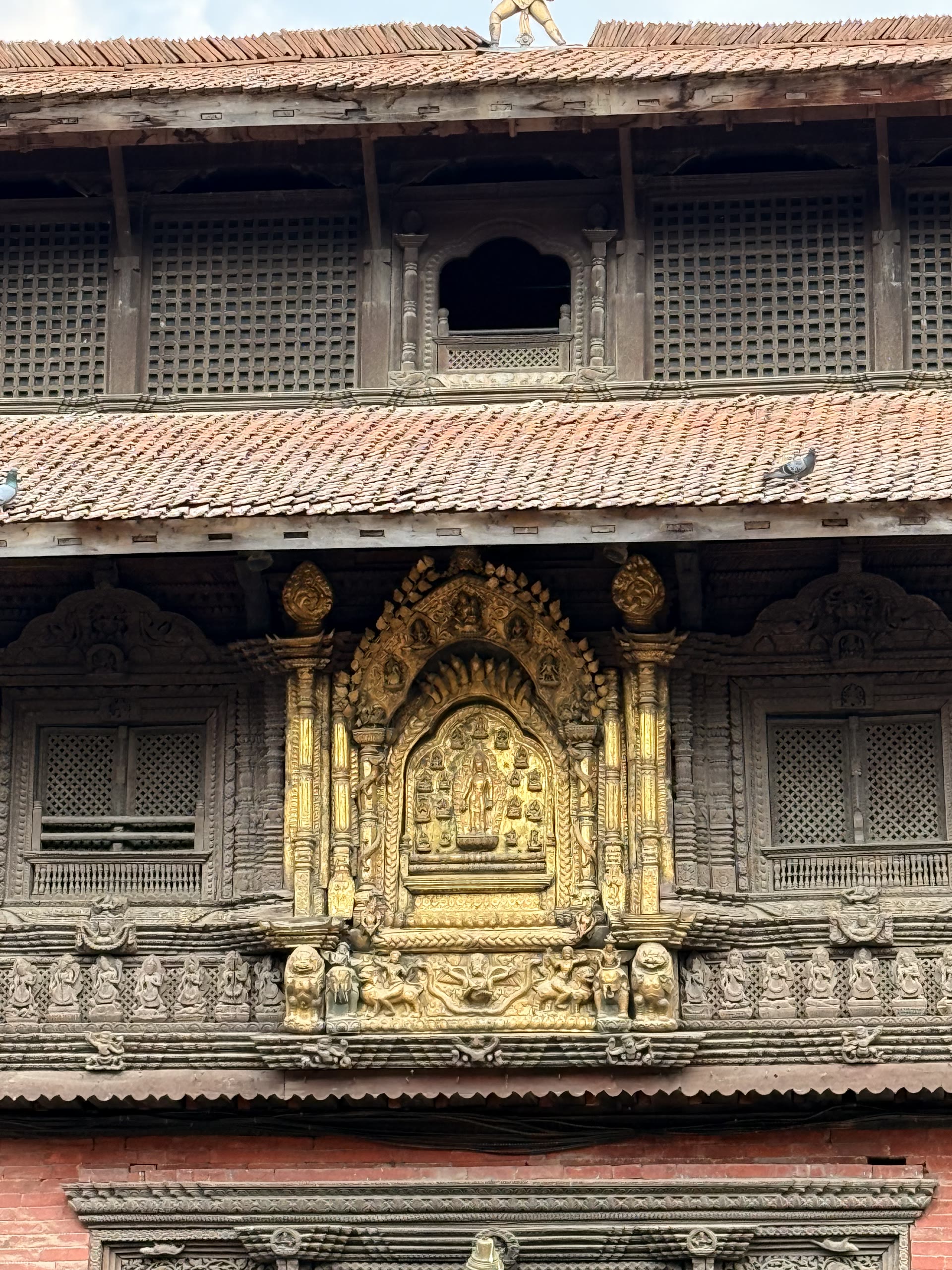 Patan Durbar Square evening view