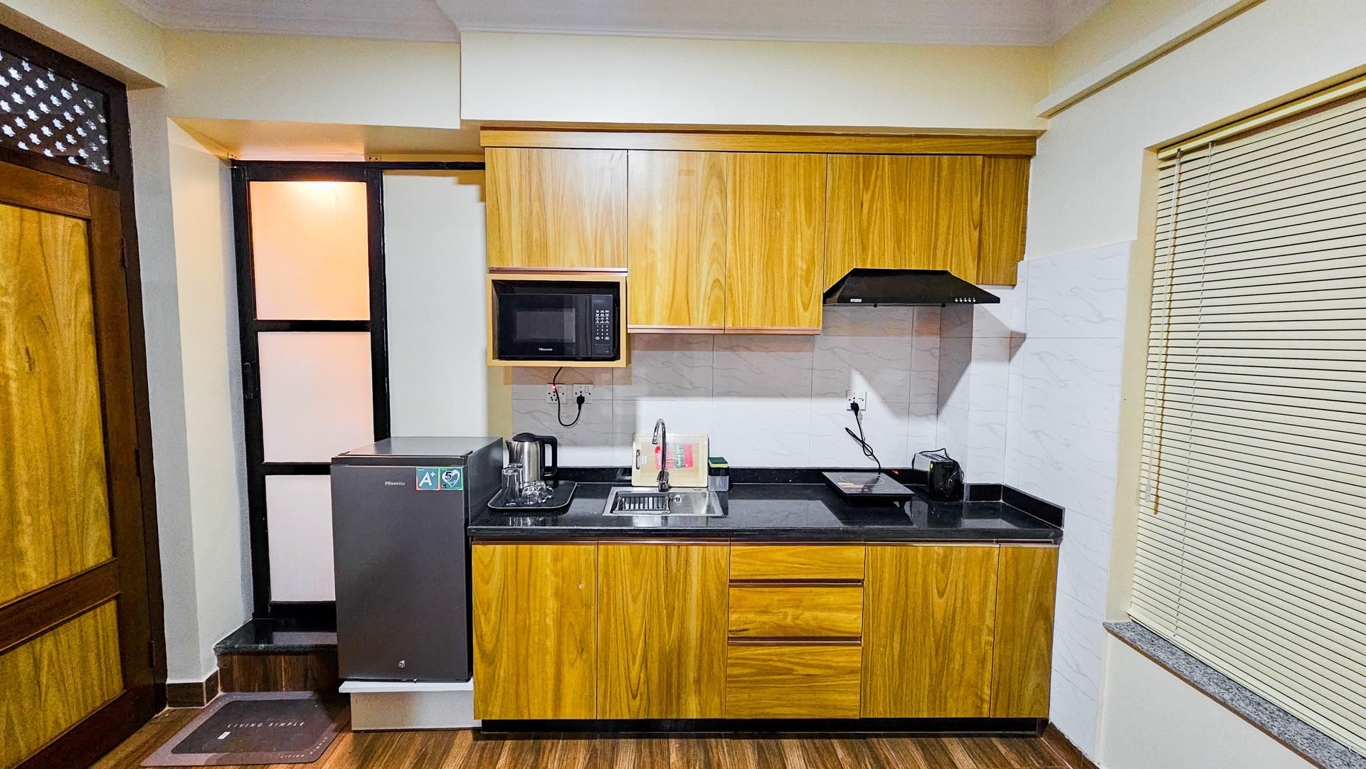 Cozy room interior at Badri Homes
