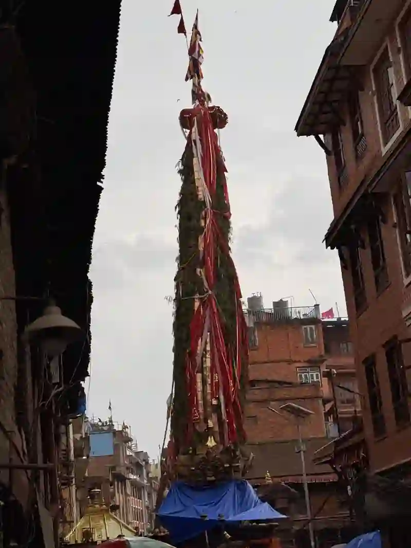 Street stalls Patan
